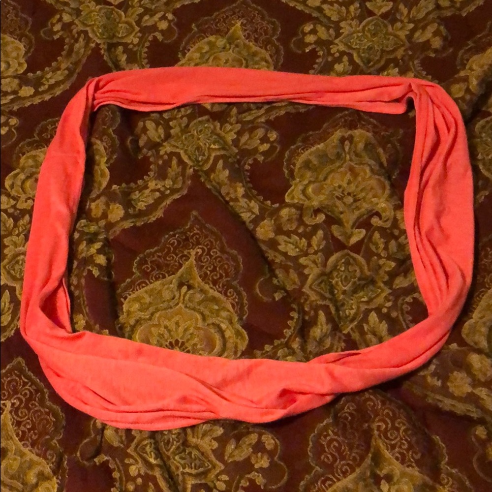 Fashion Pink wrap scarf